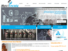 Tablet Screenshot of movitecnic.fr